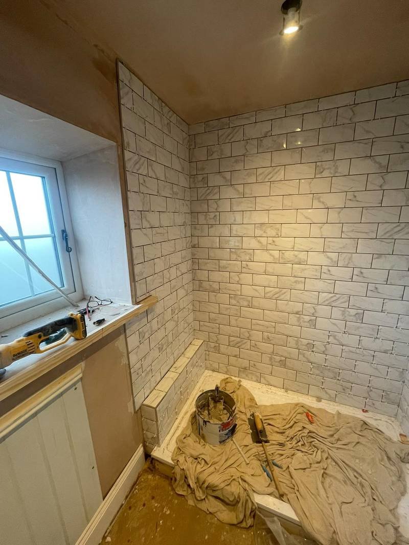 Professional bathroom tiling in Leeds by True Trowel